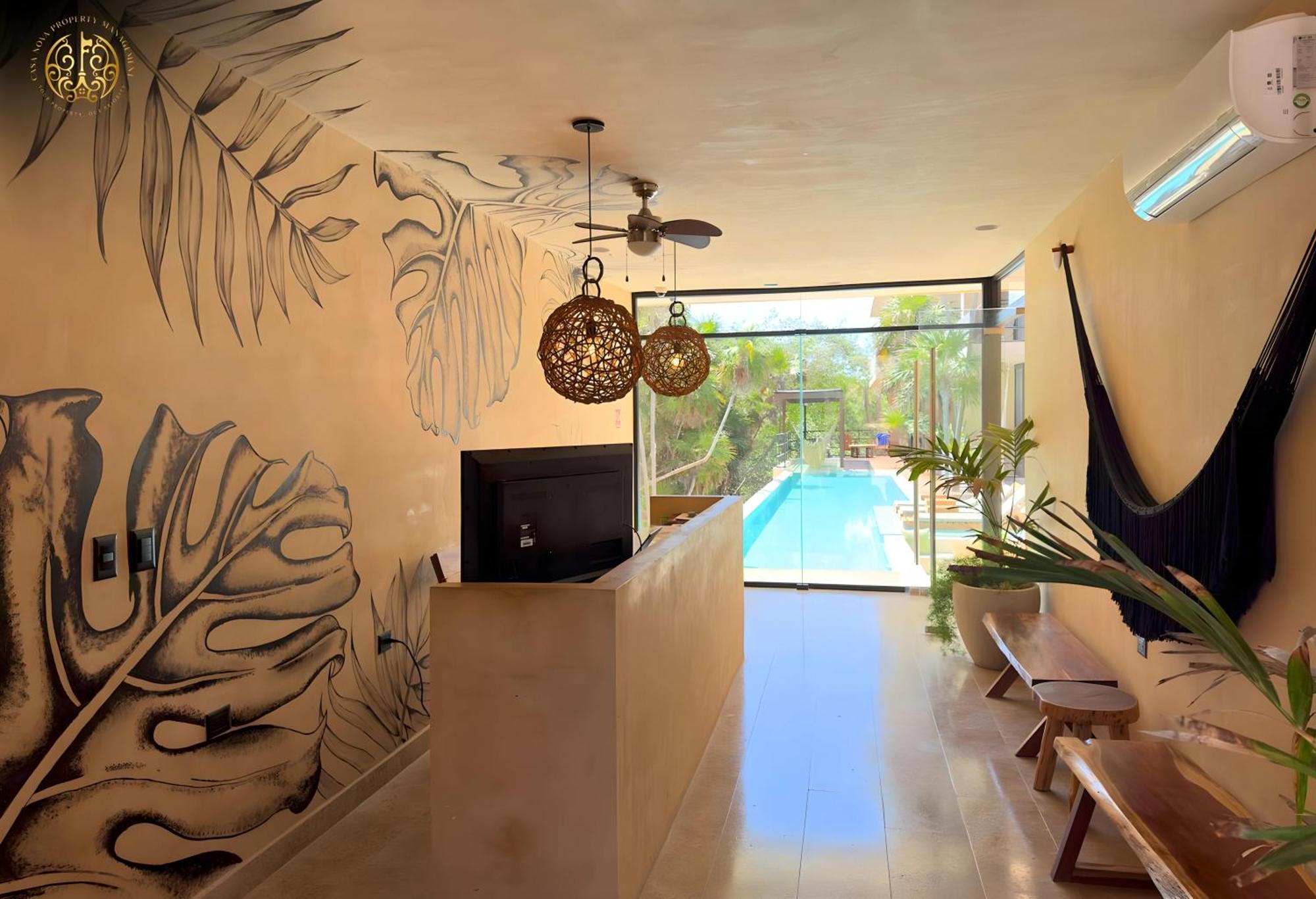 Ferienwohnung Penthouse Privado En Tulum Exterior foto